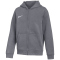 NIKE Park 26 Fleece Kapuzenjacke Kinder 071 - charcoal heathr/white XS (122-128 cm)