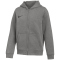 NIKE Park 26 Fleece Kapuzenjacke Kinder 063 - dk grey heather/black XS (122-128 cm)