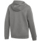 NIKE Park 26 Fleece Kapuzenjacke Kinder 063 - dk grey heather/black XS (122-128 cm)