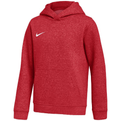 NIKE Park 26 Fleece Hoodie Kinder 657 - university red/white S (128-137 cm)