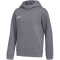 NIKE Park 26 Fleece Hoodie Kinder 071 - charcoal heathr/white M (137-147 cm)