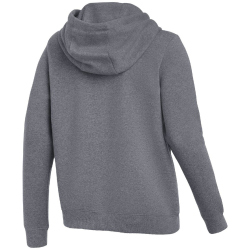 NIKE Park 26 Fleece Hoodie Damen 071 - charcoal heathr/white S