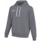 NIKE Park 26 Fleece Hoodie Herren 071 - charcoal heathr/white S