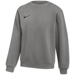 NIKE Park 26 Fleece Crew Neck Sweatshirt Kinder 063 - dk grey heather/black XS (122-128 cm)