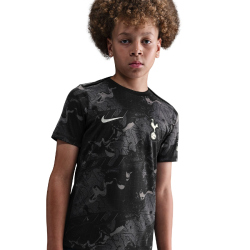 NIKE Tottenham Hotspur Dri-FIT Academy Pro kurzarm Heim Aufwärmshirt Kinder 010 - black/medium ash/lt iron ore S (128-137 cm)