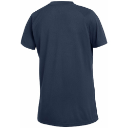 NIKE Strike 26 Dri-FIT kurzarm Fußball Trainingsshirt Damen 410 - midnight navy/white XS