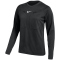 NIKE Referee II Dri-FIT langarm Schiedsrichter-Trikot Damen 010 - black/black/white S