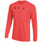NIKE Referee II Dri-FIT langarm Schiedsrichter-Trikot Herren 635 - bright crimson/black/black L