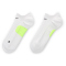 NIKE Fast Midweight No-Show Laufsocken 100 - white/volt/black 34-38