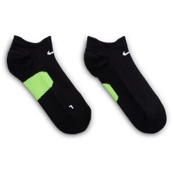 NIKE Fast Midweight No-Show Laufsocken 010 - black/smoke...