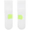 NIKE Fast Midweight Micro Crew Laufsocken 100 - white/volt/black 34-38