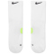 NIKE Fast Midweight Micro Crew Laufsocken 100 - white/volt/black 42-46