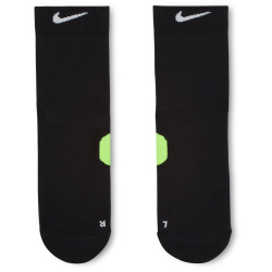 NIKE Fast Midweight Micro Crew Laufsocken 010 - black/smoke grey/white 38-42