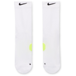 NIKE Fast Midweight Crew Laufsocken 100 - white/volt/black 46-50