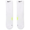 NIKE Fast Midweight Crew Laufsocken 100 - white/volt/black 46-50