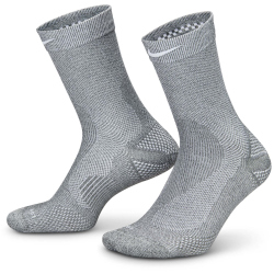 NIKE Fast Lighweight Crew Laufsocken 050 - dk smoke grey/pure platinum/white 42-46