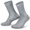 NIKE Fast Lighweight Crew Laufsocken 050 - dk smoke grey/pure platinum/white 42-46