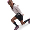 NIKE Pro Fleece Dri-FIT Shorts Mädchen 012 - black/black/platinum violet/white S (128-137 cm)