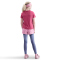 NIKE One Classic T-Shirt Mädchen 634 - sweet beet/sweet beet M (137-146 cm)
