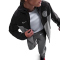 NIKE Paris Saint-Germain Tech Windrunner Woven Trainingsjacke Herren 060 - anthracite/particle grey/reflective silv M