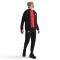 NIKE Paris Saint-Germain Tech Fleece Windrunner Ausweich Kapuzenjacke Herren 010 - black/global red XXL