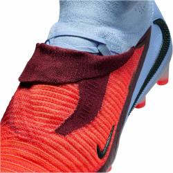 NIKE Phantom 6 High Elite AG Fußballschuhe Herren 400 - royal tint/bright crimson-black 40.5