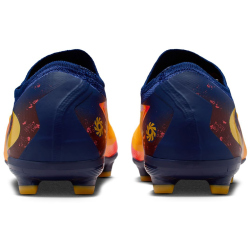 NIKE Jr. Phantom 6 Pro Erling Haaland FG/MG Fußballschuhe Kinder 800 - laser orange/lemon venom-blue void 33.5