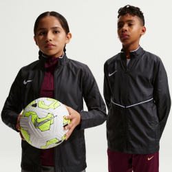 NIKE Park 26 Fußball Regenjacke Kinder 010 - black/white/white M (137-147 cm)