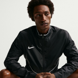 NIKE Park 26 Fußball Regenjacke Herren 010 - black/white/white M