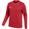 NIKE Park 26 Dri-FIT langarm Fußball Trainingsshirt Damen 657 - university red/white/white S