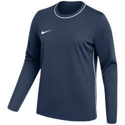 NIKE Park 26 Dri-FIT langarm Fußball Trainingsshirt Damen 410 - midnight navy/white/white S