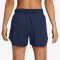 NIKE Tempo Dri-FIT Mid-Waist 3" Laufshorts Damen 411 - midnight navy/reflective silv XS