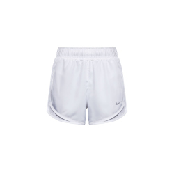 NIKE Tempo Dri-FIT Mid-Waist 3" Laufshorts Damen 100 - white/white/white/reflective silv M