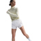 NIKE Tempo Dri-FIT Mid-Waist 3" Laufshorts Damen 100 - white/white/white/reflective silv M