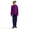 NIKE FC Barcelona Club Fleece Jogginghose Jungen 594 - imperial purple/bright grape XS (122-128 cm)
