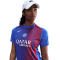 NIKE Paris Saint-Germain Dri-FIT Academy Pro Ausweich kurzarm Aufwärmshirt Damen 406 - hyper royal/global red/white XS