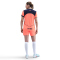 NIKE FC Barcelona Match Dri-FIT ADV Authentic Ausweichtrikot Damen 855 - bright mango/midnight navy/midnight navy S