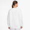 NIKE Paris Saint-Germain Phoenix Fleece Oversize Crew Neck Sweatshirt Damen 100 - white/metallic gold XS