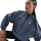 NIKE Atlético Madrid Essential Windrunner Woven Windjacke Damen 491 - diffused blue/binary blue/vibrant yellow S