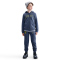 NIKE Atlético Madrid Club Kapuzenjacke Jungen 491 - diffused blue/vibrant yellow S (128-137 cm)