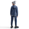 NIKE Atlético Madrid Club Kapuzenjacke Jungen 491 - diffused blue/vibrant yellow S (128-137 cm)