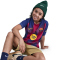 NIKE FC Barcelona Match Dri-FIT ADV Authentic Heimtrikot 2025/26 Kinder 456 - deep royal blue/midwest gold XS (122-128 cm)