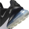 NIKE Air Max 270 Sneaker Damen 001 - black/metallic silver-white 35.5