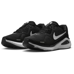 NIKE Structure 26 Laufschuhe Damen 003 - black/white-cool grey-metallic silver 38