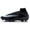 NIKE Mercurial Superfly 10 Elite AG-Pro Fußballschuhe Herren 001 - black/ice blue 41