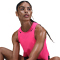 NIKE AeroSwift Dri-FIT ADV Crop Lauf Tanktop Damen 645 - hyper pink/black XL
