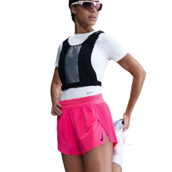NIKE AeroSwift Dri-FIT ADV Laufshorts Damen 645 - hyper pink/black XL