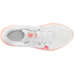 NIKE Quest 6 Laufschuhe Damen 108 - white/bright crimson-washed coral 43
