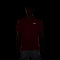 NIKE UV Miler Dri-FIT kurzarm Laufshirt Herren 635 - bright crimson/reflective silv XL