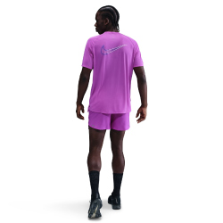 NIKE Stride Dri-FIT 5" Brief-Lined Laufshorts Herren 552 - vivid purple/black/reflective silv S